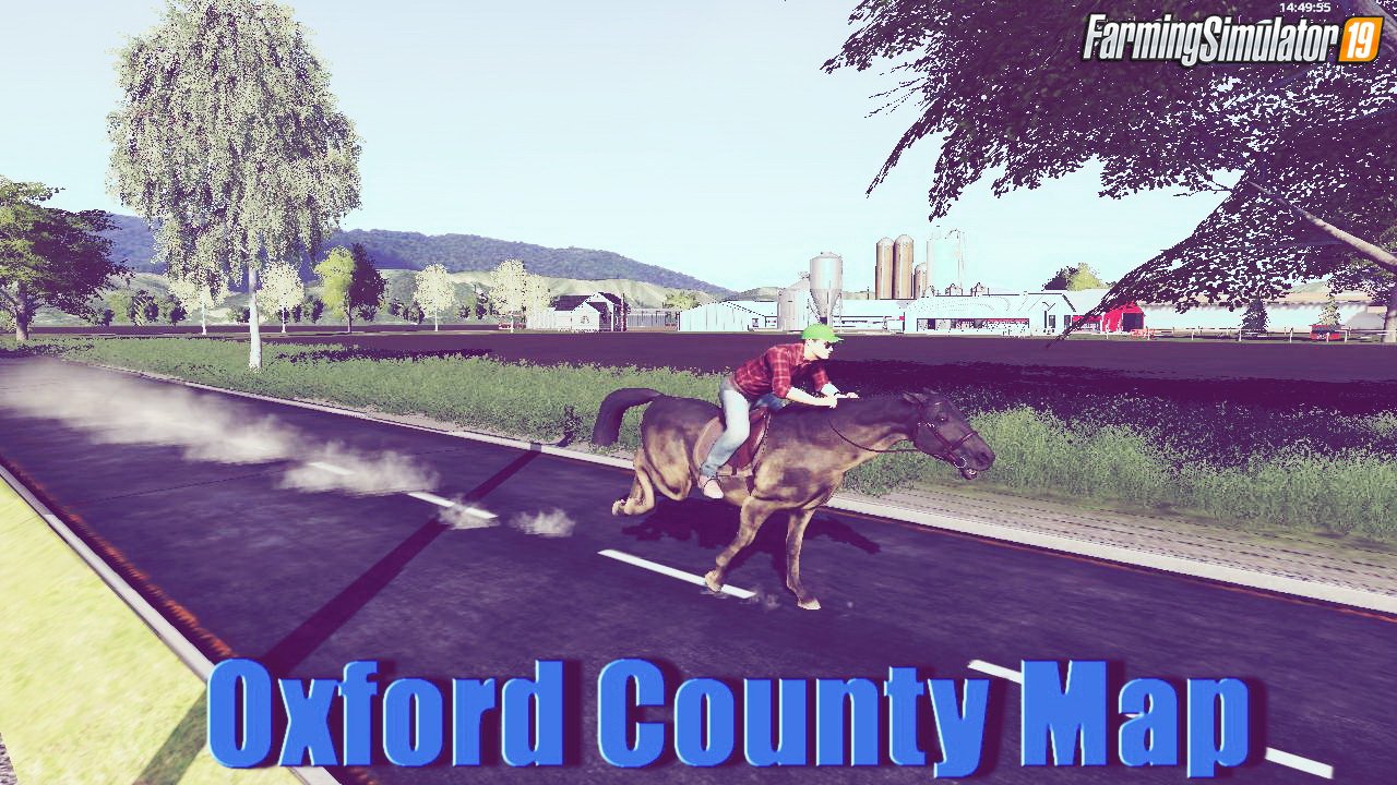 Oxford County Map for FS19