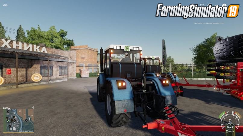 Tractor HTZ-17221 Edit by MelMax for FS19