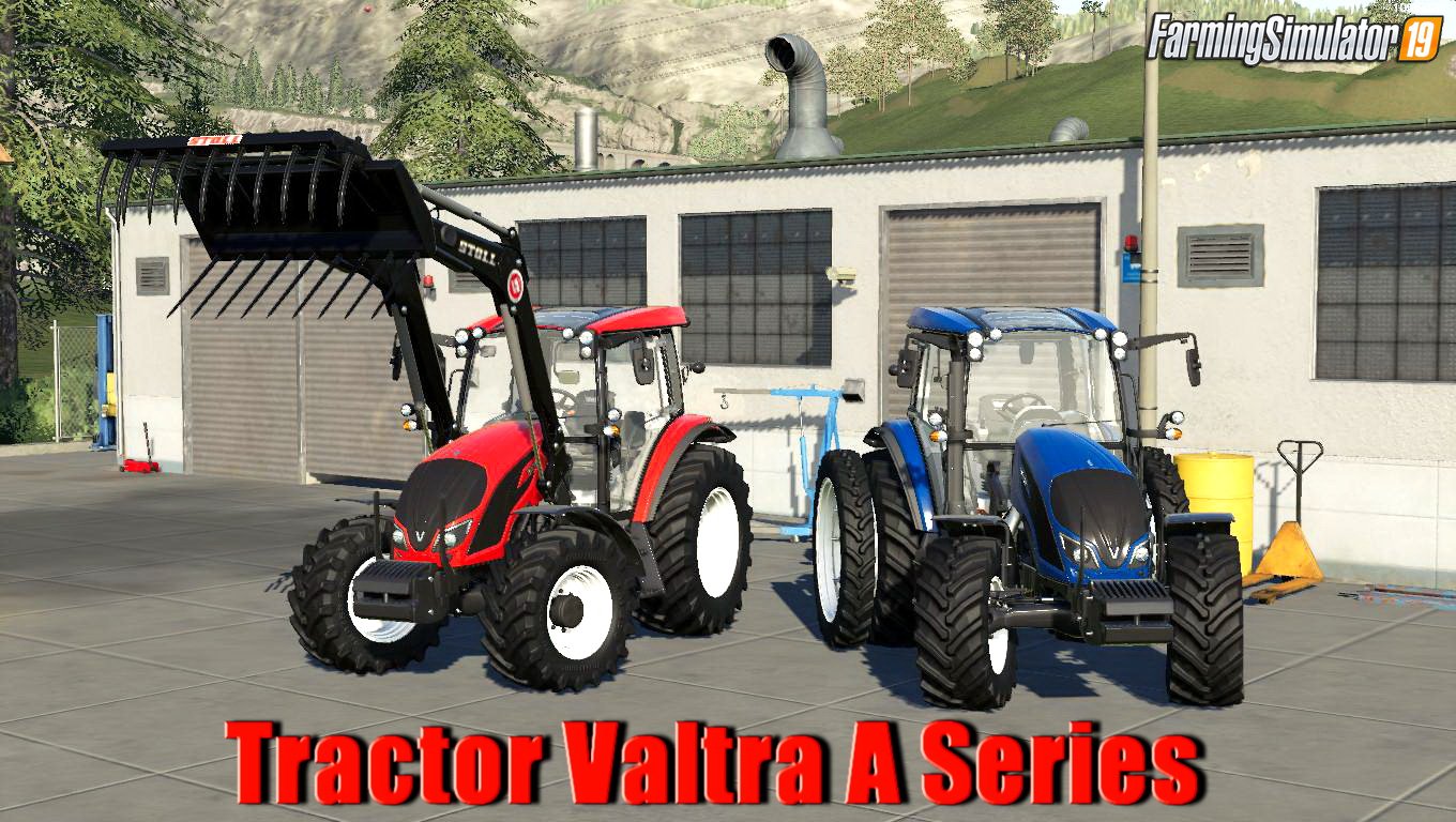 Tractor Valtra A Series Edit by nigglarmin for FS19