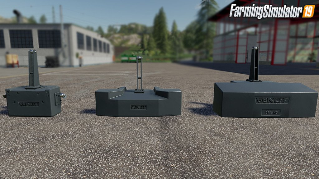 Fendt Weight Pack by Smety (CMT) for FS19