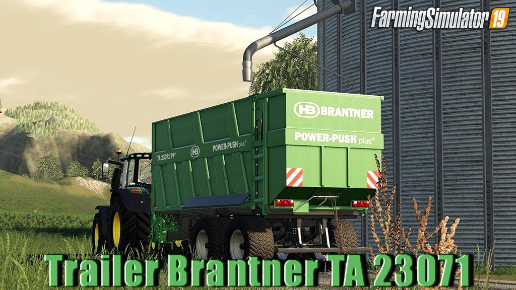 Trailer Brantner TA 23071 by GIANTS Software for FS19