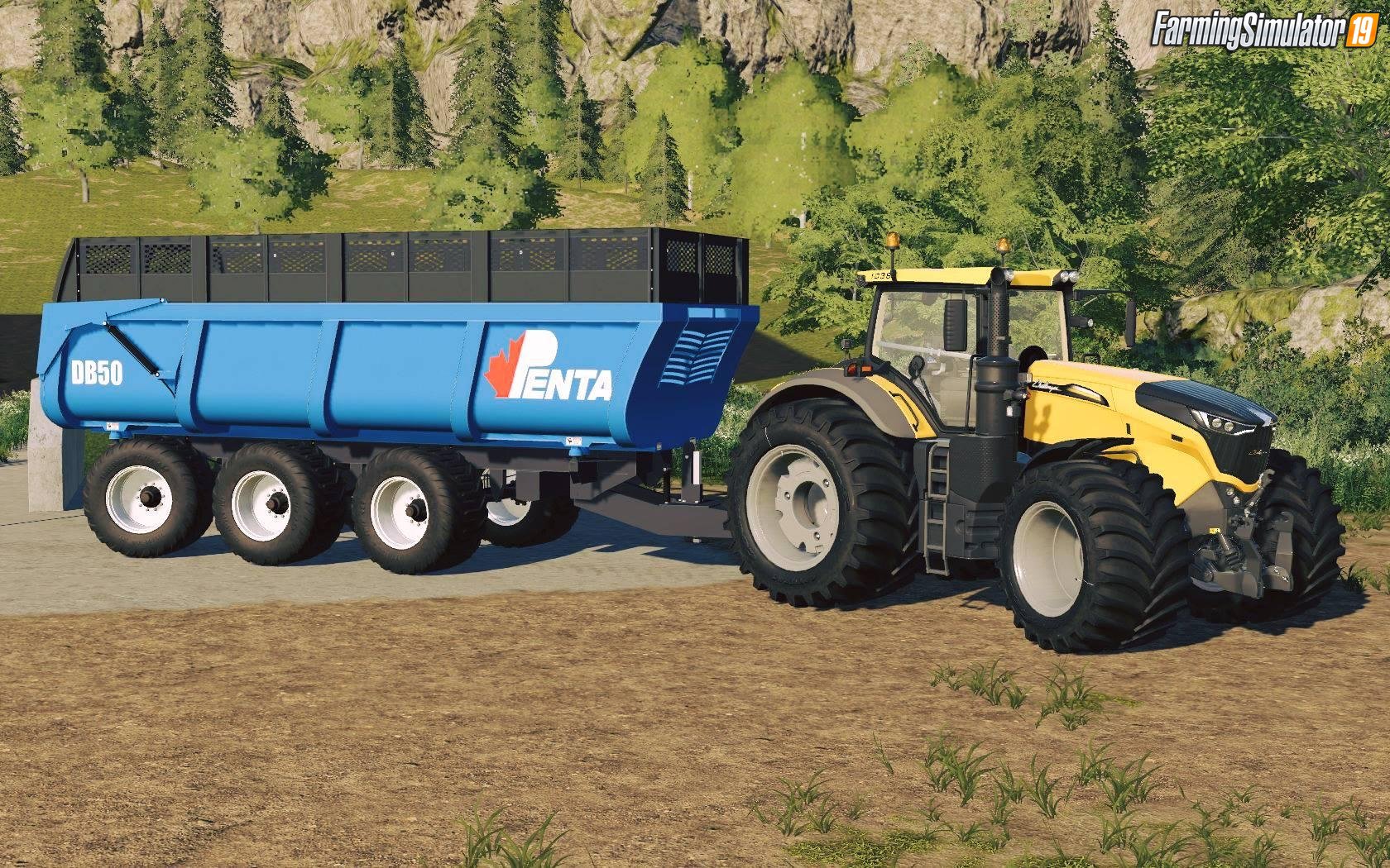 Penta DB 50 Trailer by Nordvarg for FS19