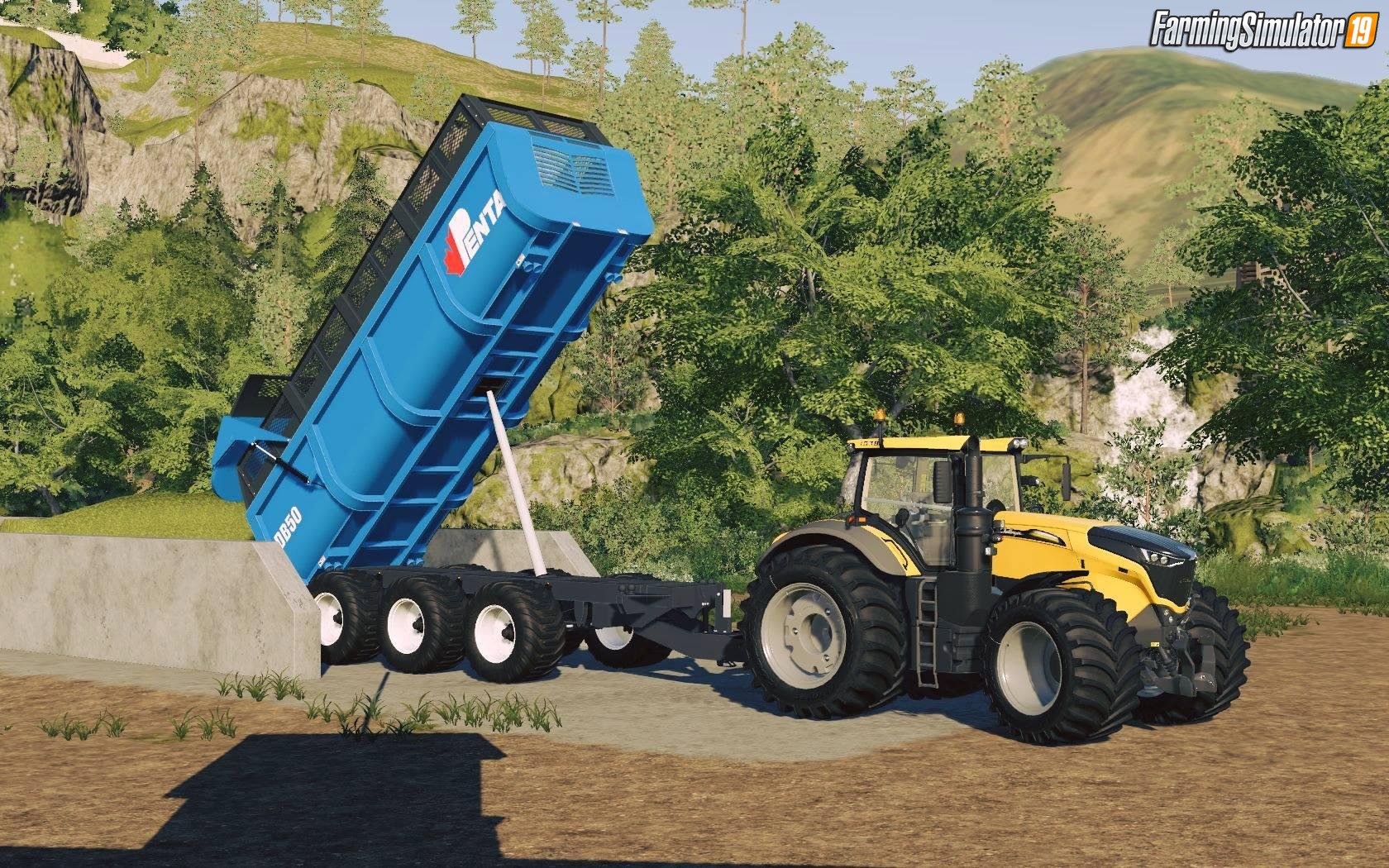 Penta DB 50 Trailer by Nordvarg for FS19