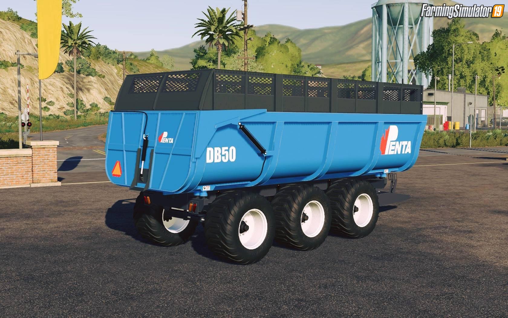 Penta DB 50 Trailer by Nordvarg for FS19