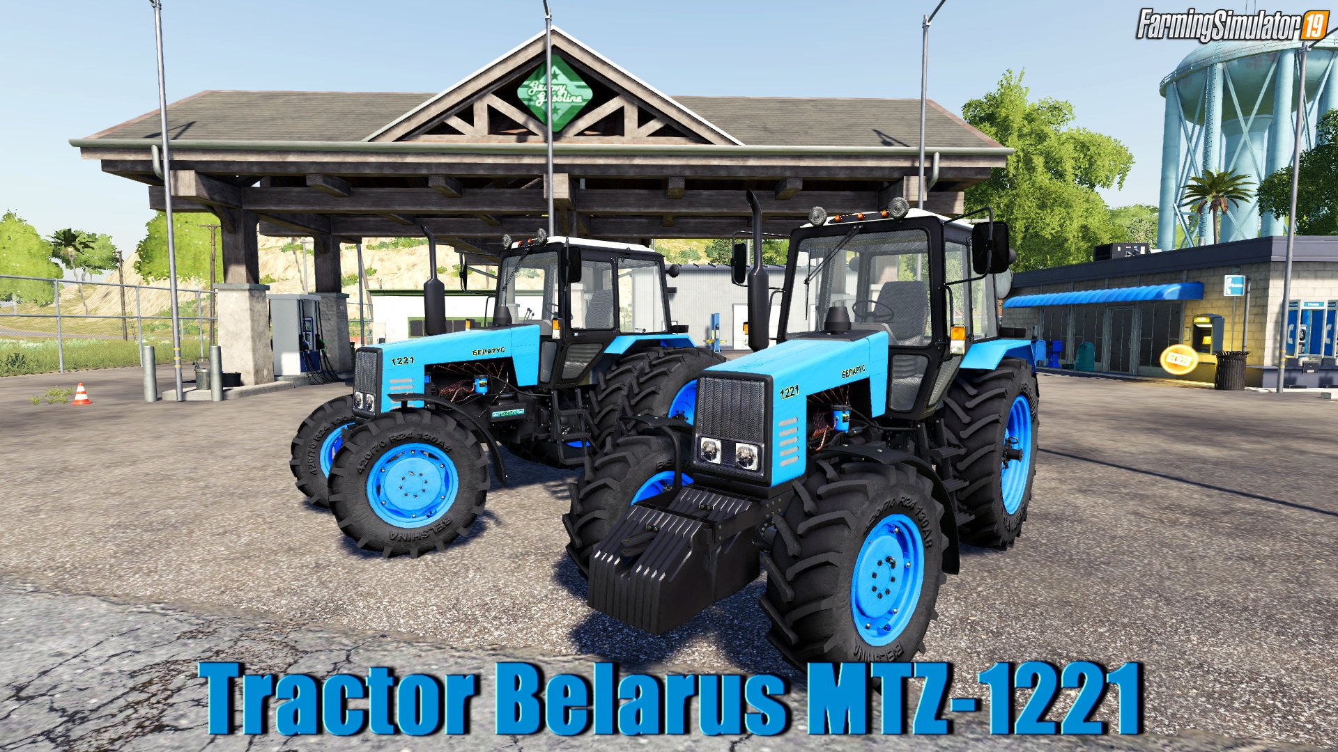 Tractor Belarus МTZ-1221 for FS19