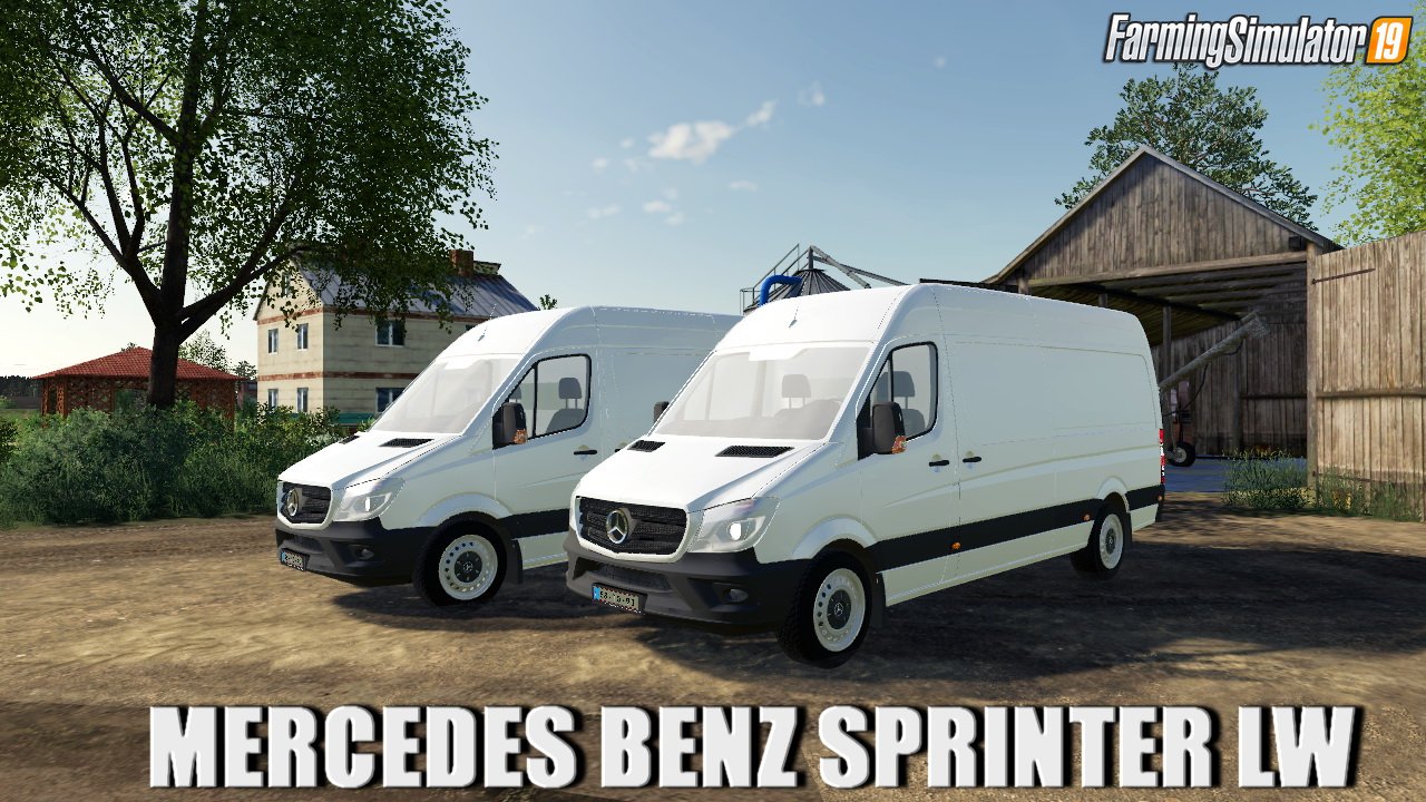 MERCEDES BENZ SPRINTER LW for FS19