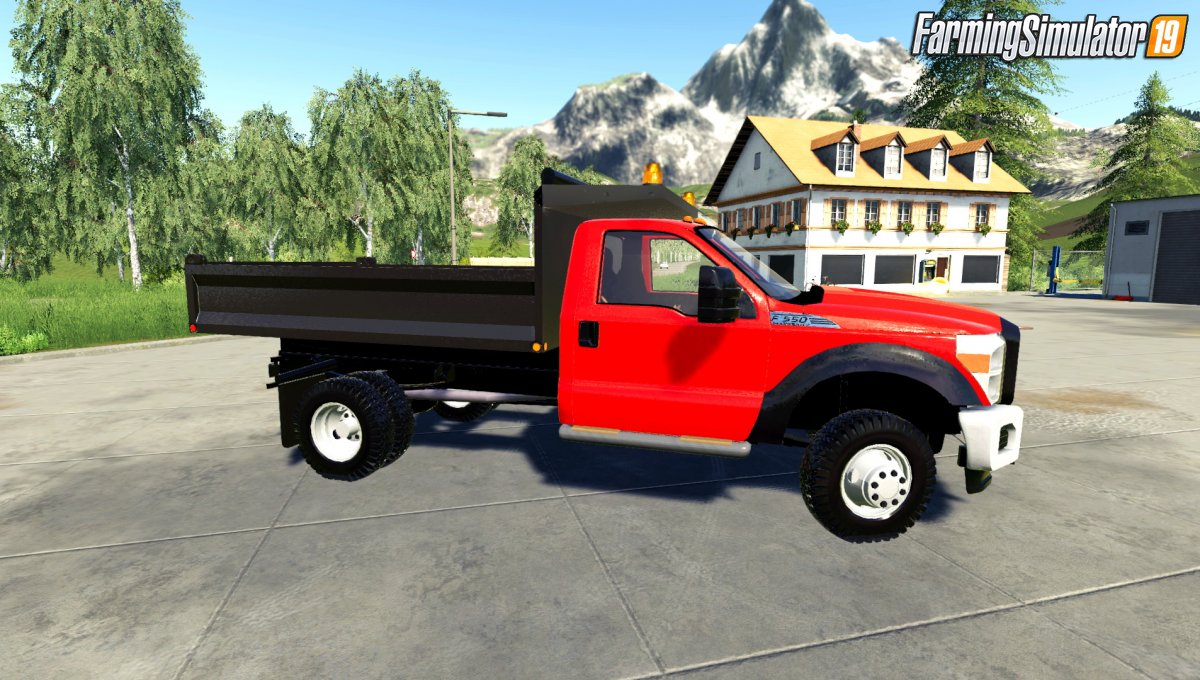 Ford F550 Super Duty Dump Truck v1.0 for FS19