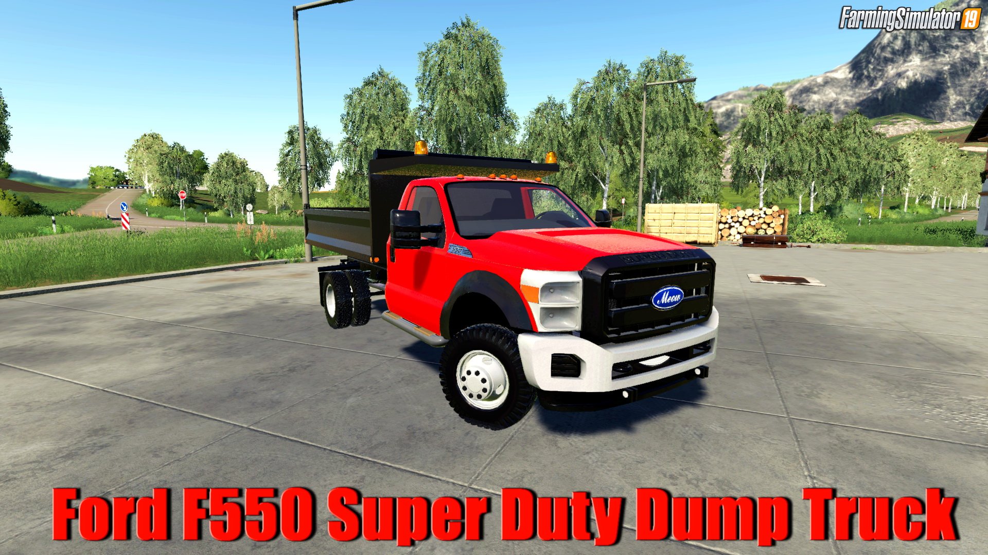 Ford F550 Super Duty Dump Truck for FS19