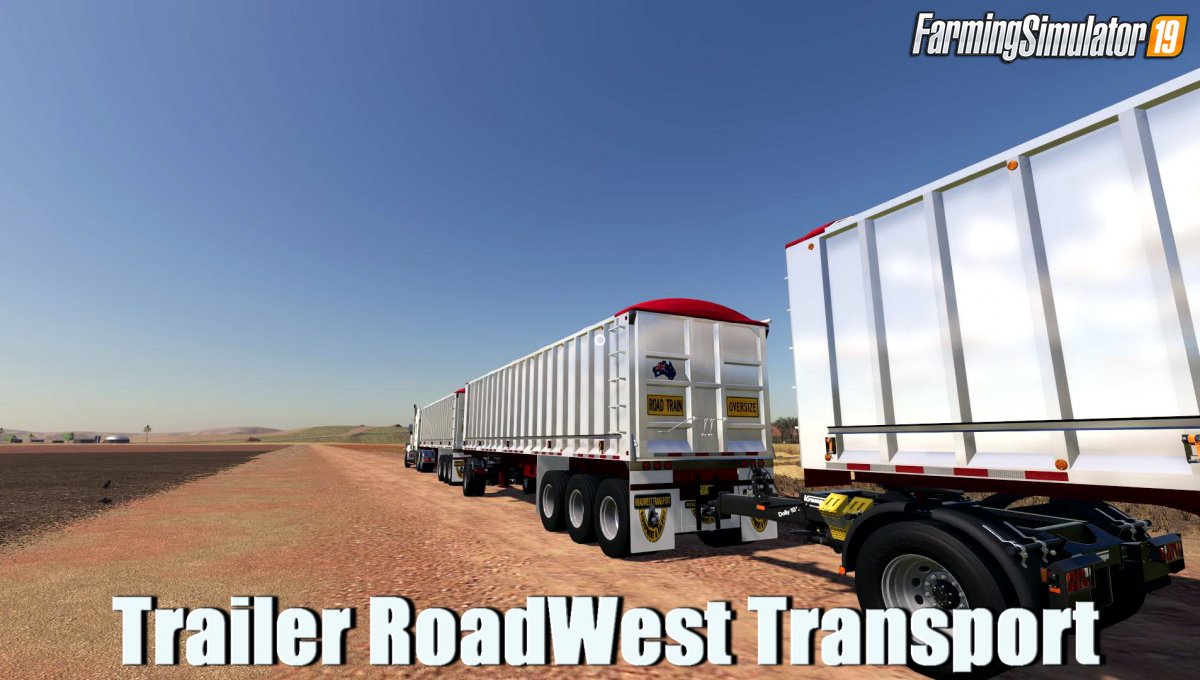 Trailer RoadWest Transport for FS19