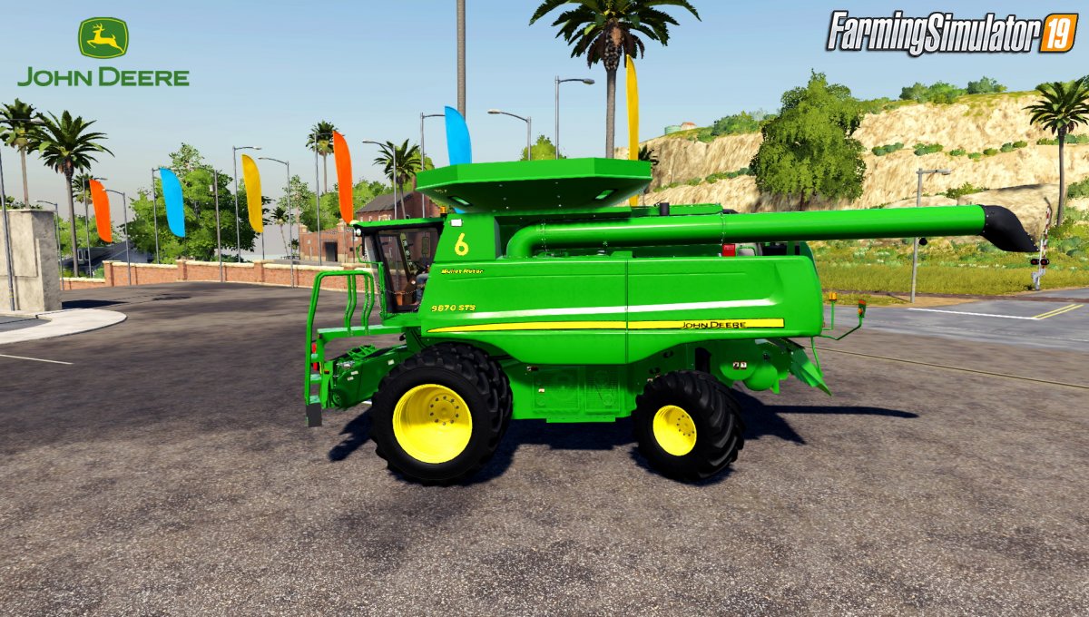 Combine John Deere STS 70 Series American for FS19