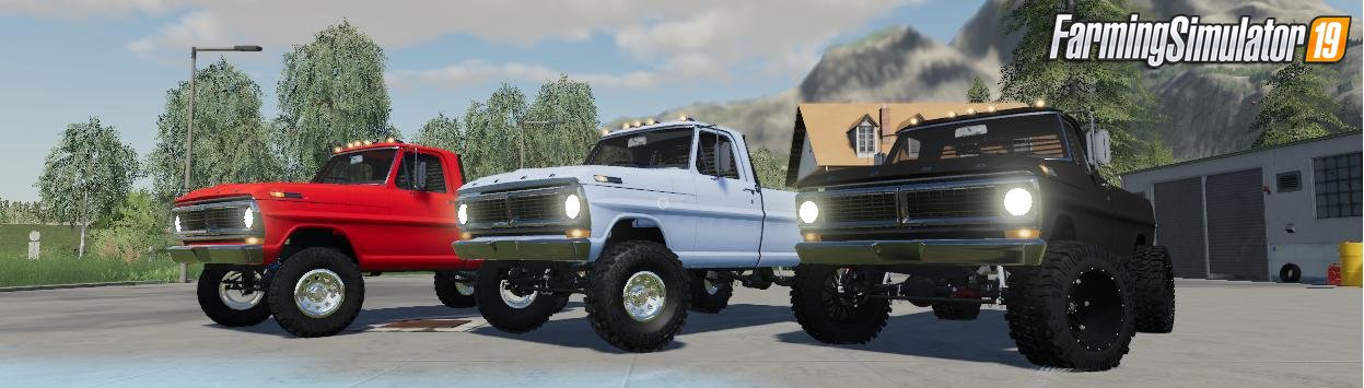 Ford F250 1970 v1.0 by Rodrigo Ramirez for FS19