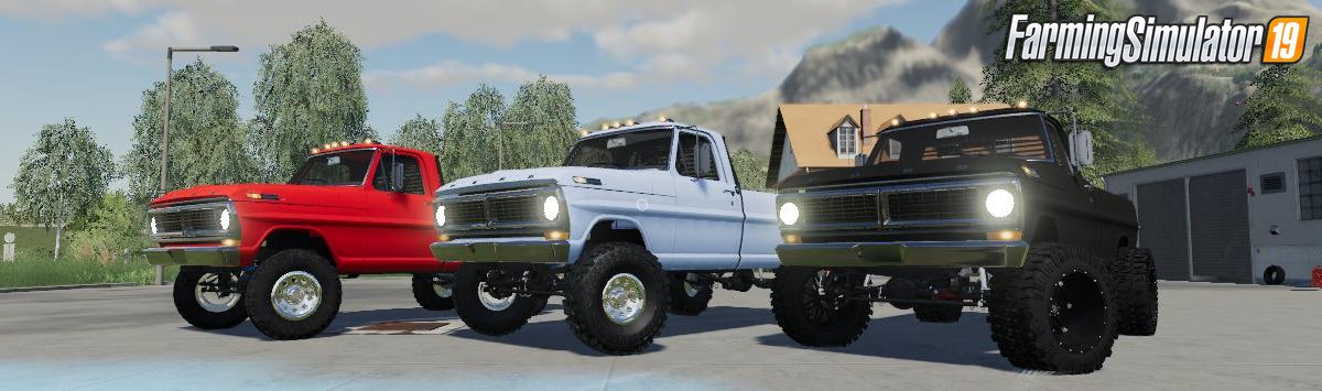 Ford F250 1970 v1.0 by Rodrigo Ramirez for FS19