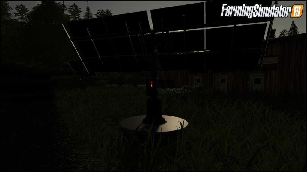 Placeable Solar Panels for FS19