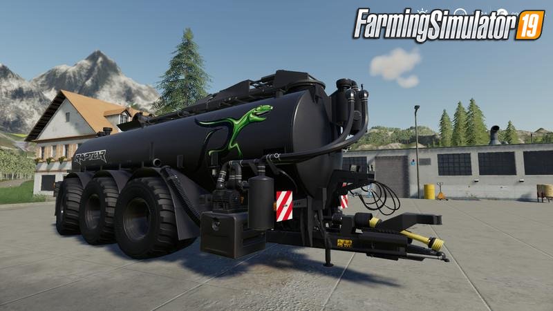 Trailer Raptor Carbon 42000 for FS19