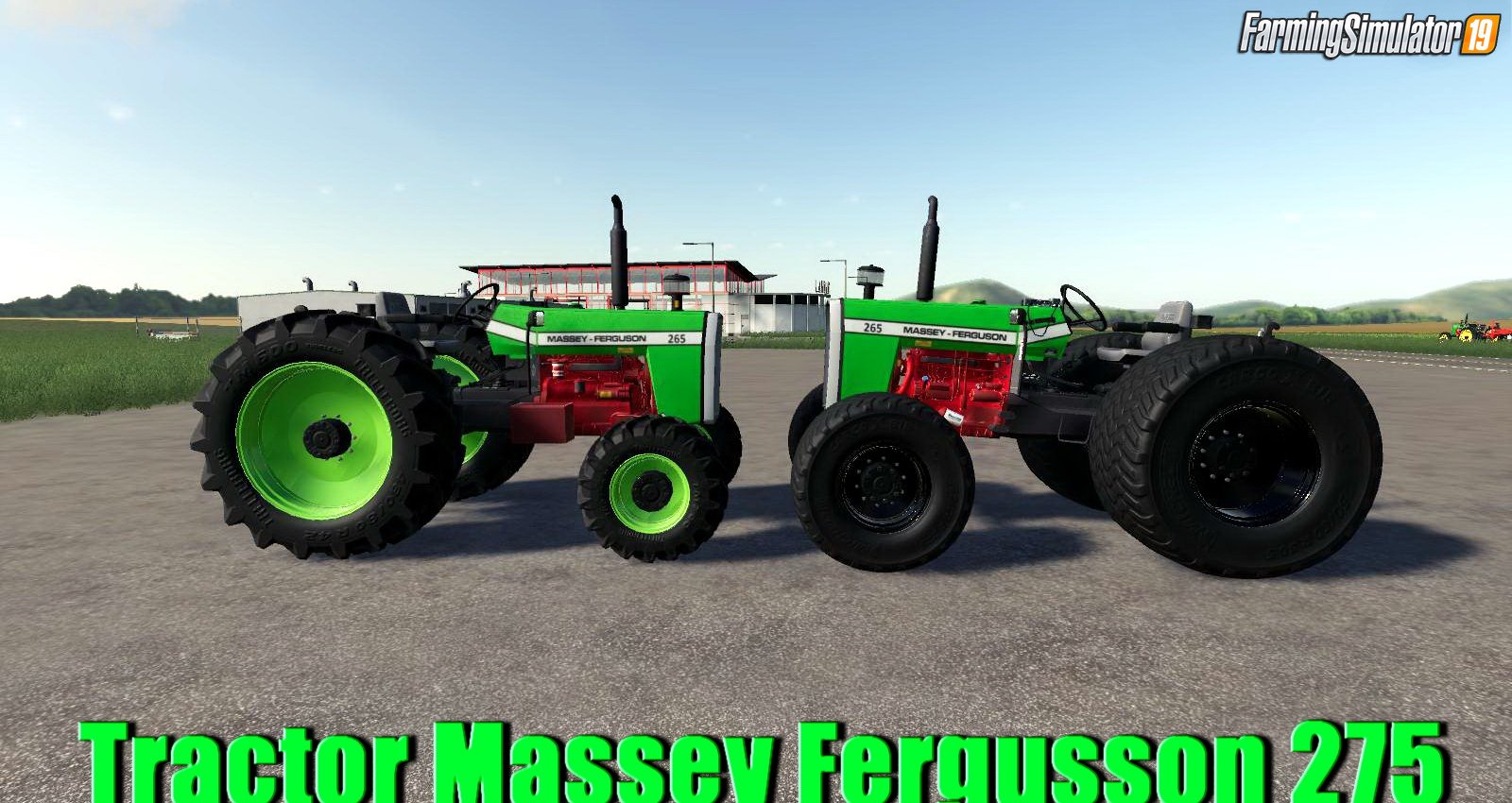Tractor Massey Fergusson 275 by Cranca for FS19