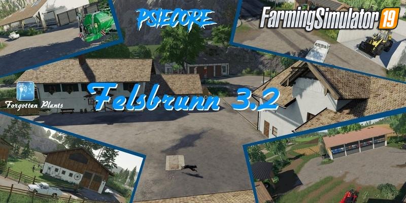 Felsbrunn Umbau Map - Multiplayer fahig v3.2 for FS19