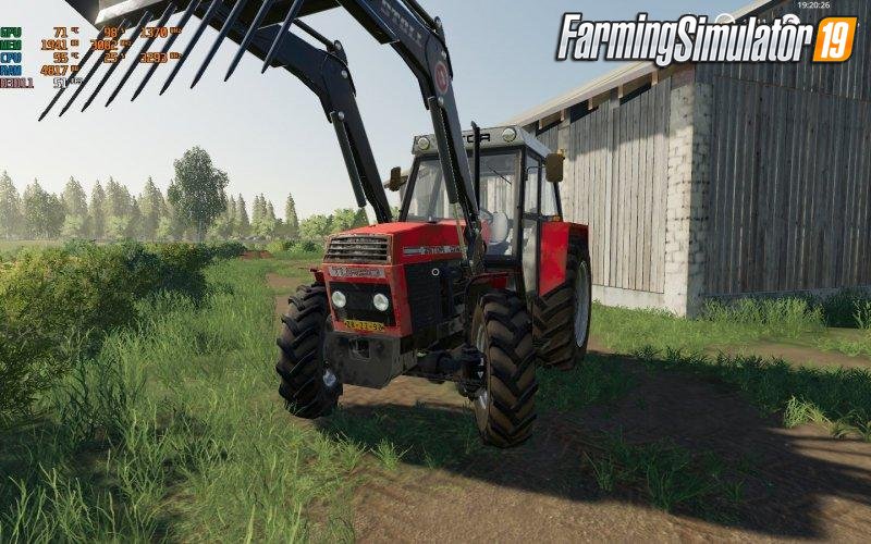 Tractor ZETOR 10145 v1.0 by Michu1998 for FS19