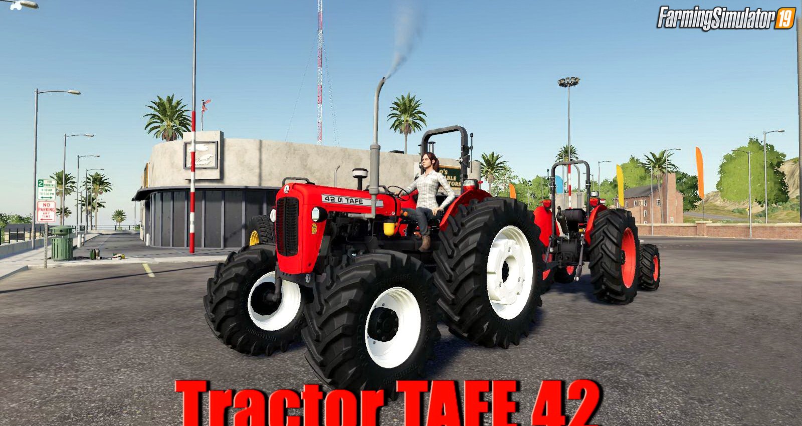 Tractor TAFE 42 by CRANCA for FS19