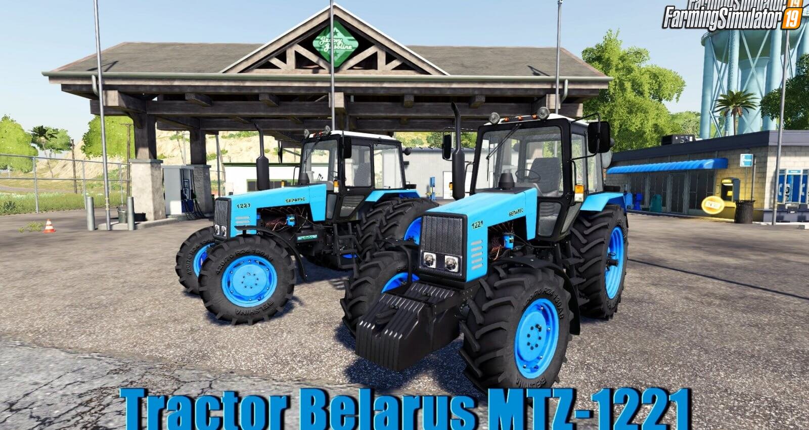 Tractor Belarus МTZ-1221 for FS19