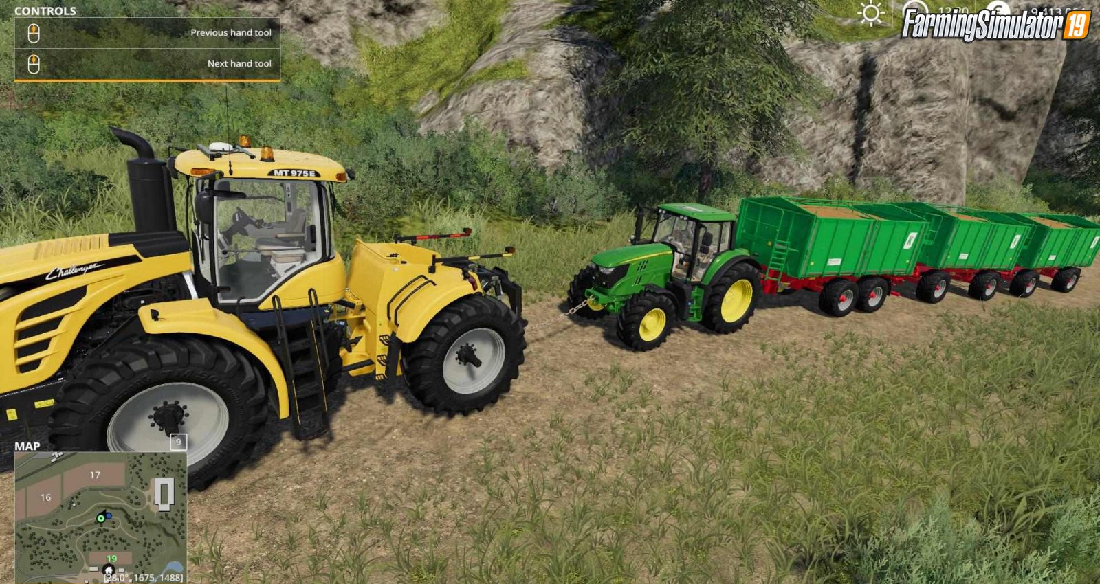 FS19 - Towing Chain v1.1