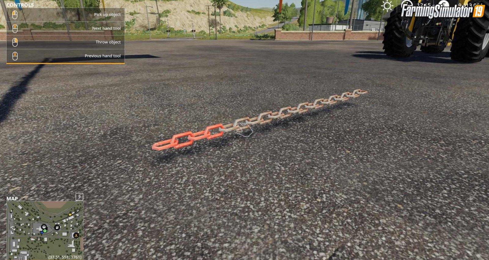 FS19 - Towing Chain v1.1