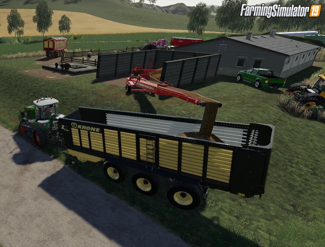 Trailer Krone ZX 660 GD Bona for FS19