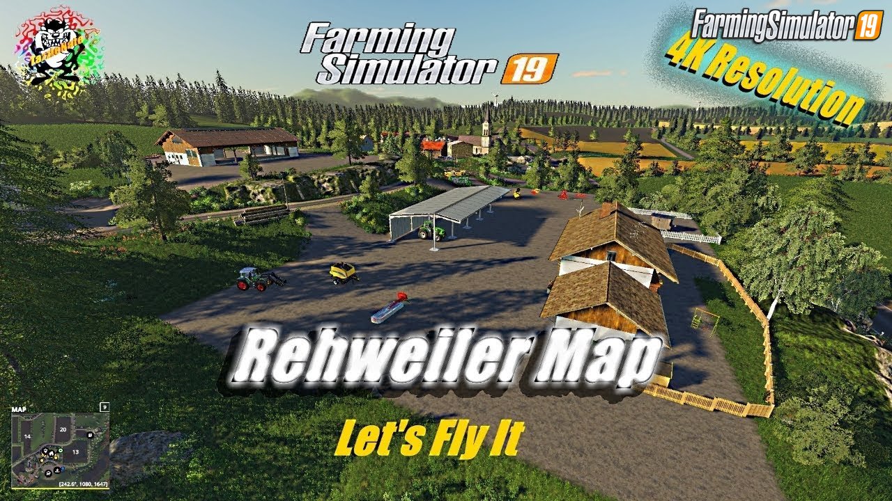 Rehweiler Map by Rehweiler for FS19