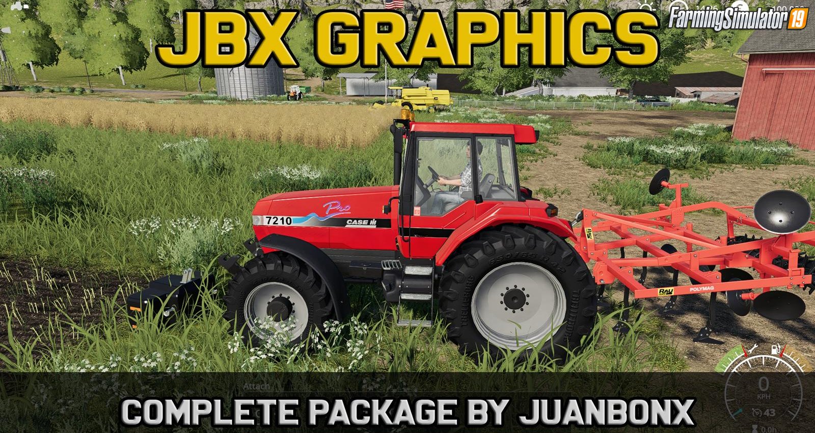 JBX Graphics Mod - Complete Package by JuanBonX for FS19