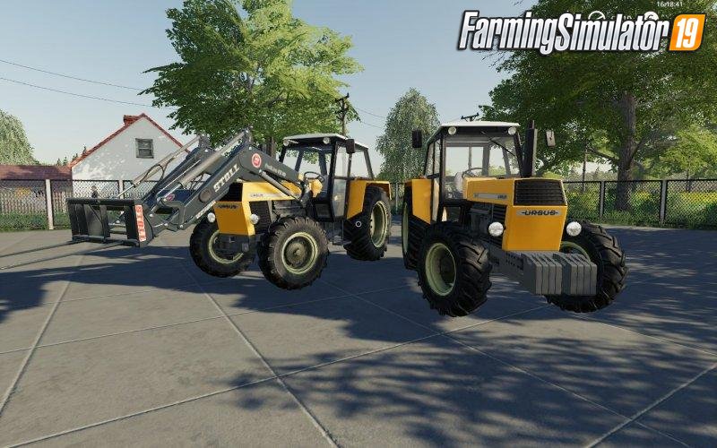 Tractor URSUS 1224 by Michu1998 for FS19