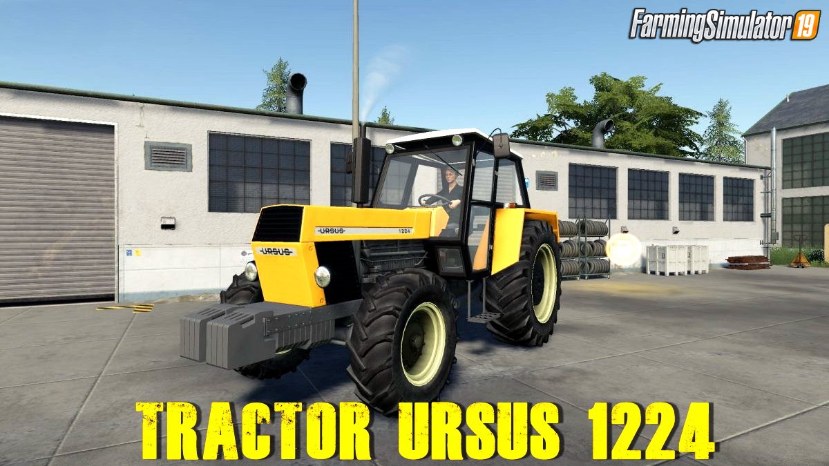 Tractor URSUS 1224 by Michu1998 for FS19