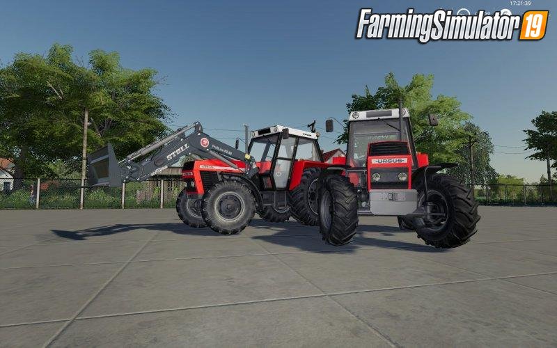 Tractor URSUS 1224 Turbo by Michu1998 for FS19