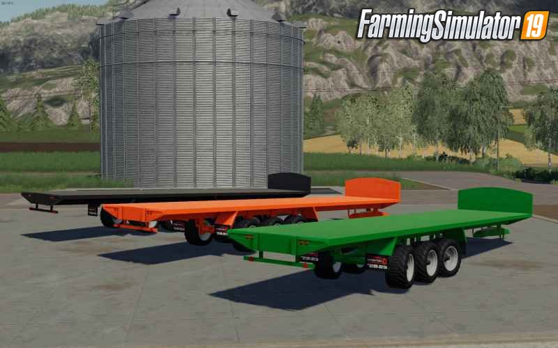 Trailer Larrington 42 Foot Bale v1.0 FS19