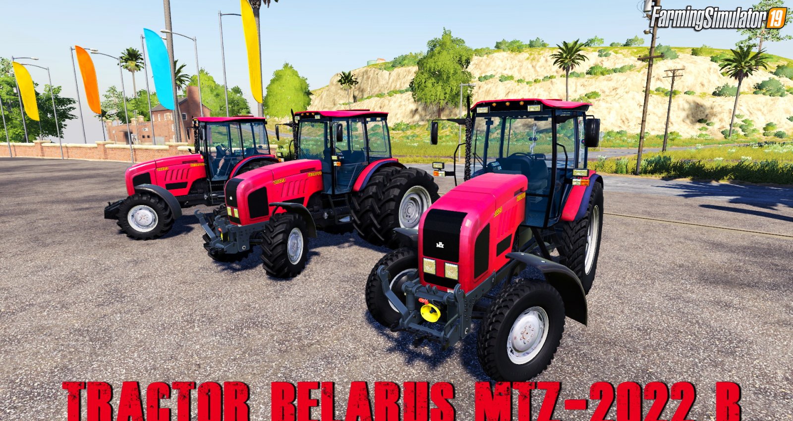 Tractor Belarus MTZ-2022 B for FS19