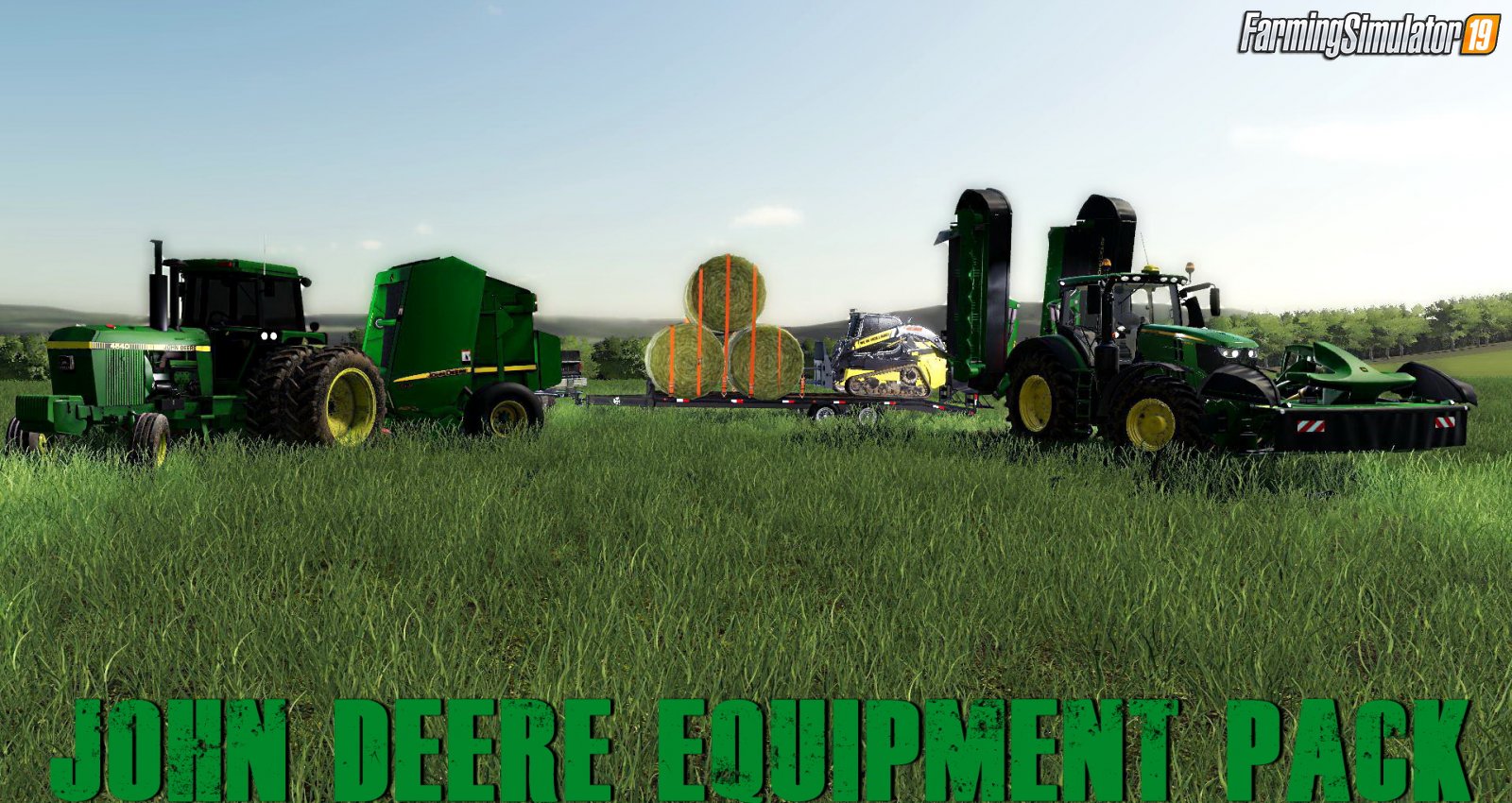 John Deere Equipment Pack v1.0 for FS19