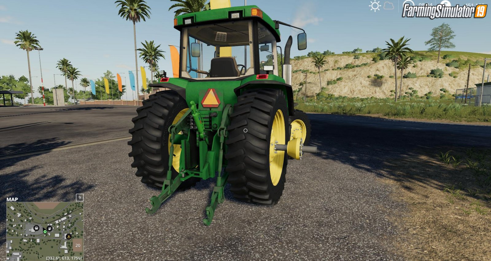 Tractor John Deere 8400 for FS19