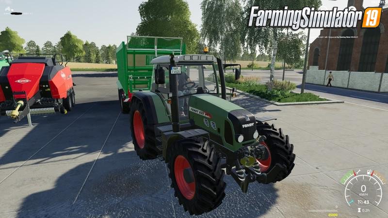 Tractor Fendt 818 TMS for FS19