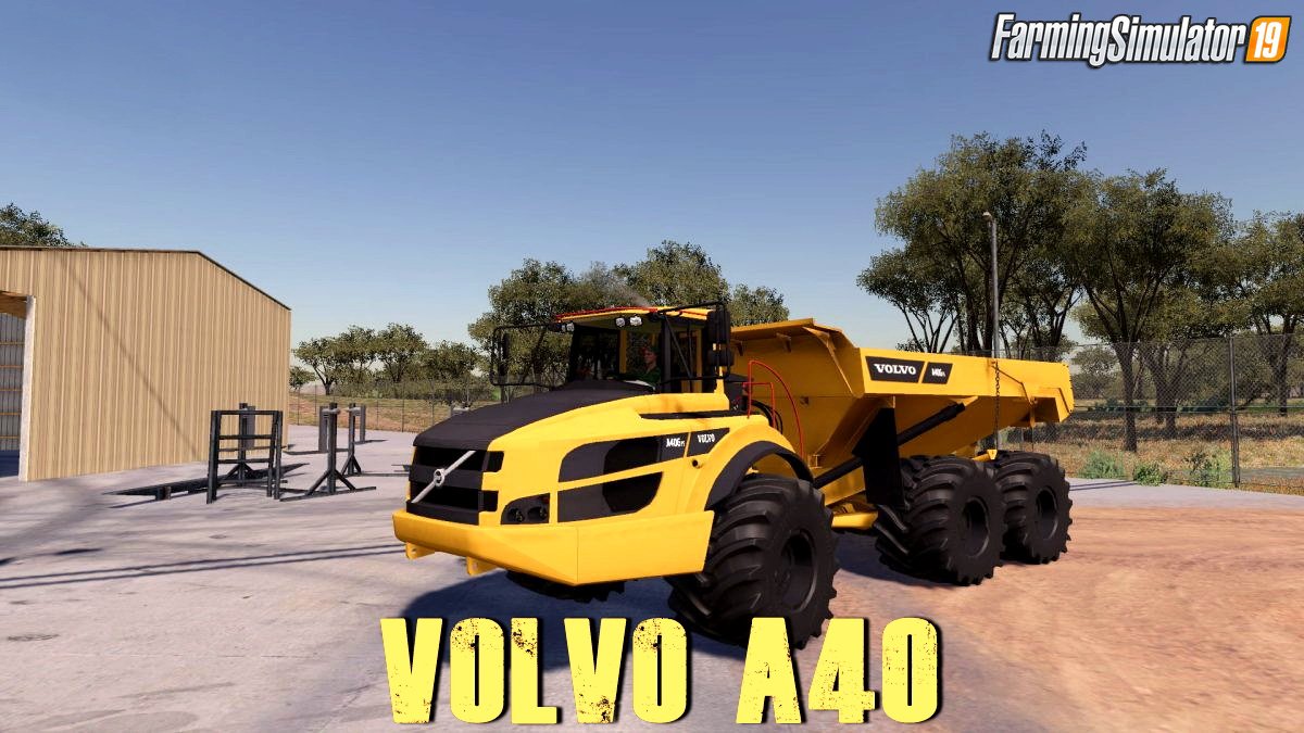 Volvo A40 by shaidiestorc5673 for FS19