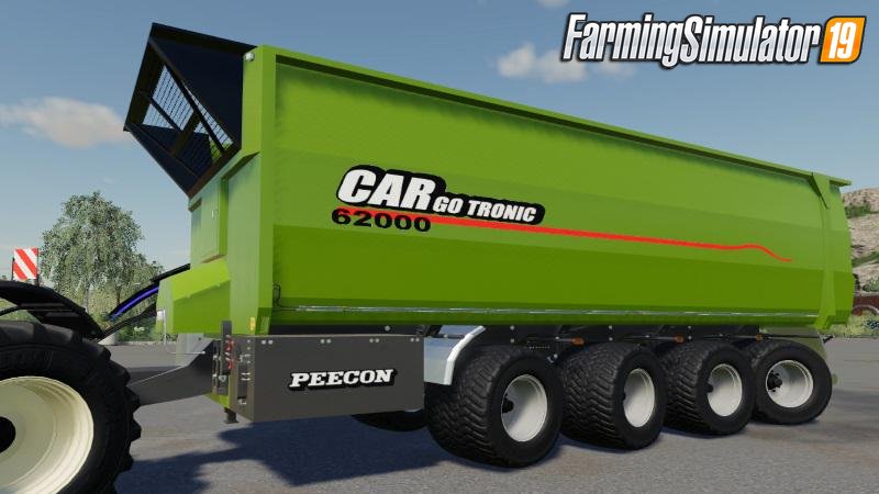 Trailer Peecon Cargo 62000 v1.0 for FS19