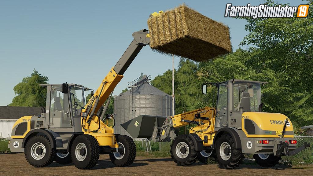 Paus TSL (Telescopic Swivel Loader) for FS19