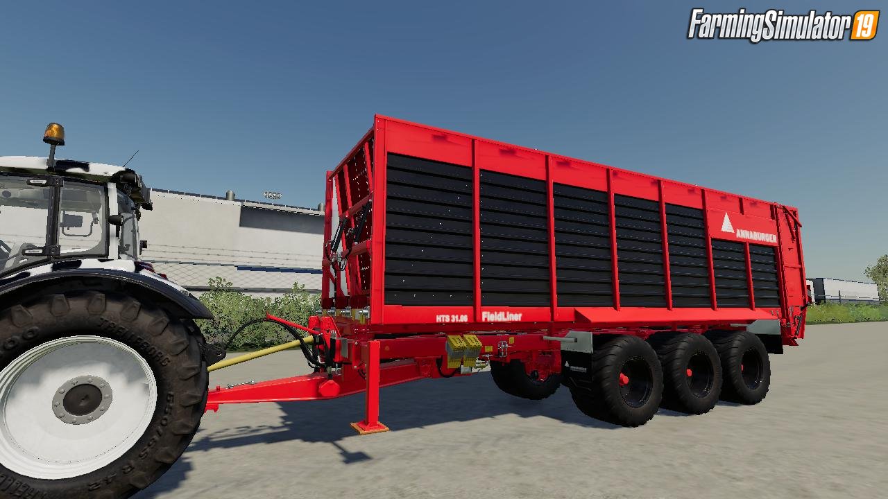 Trailer Annaburger Field Liner HTS31 for FS19