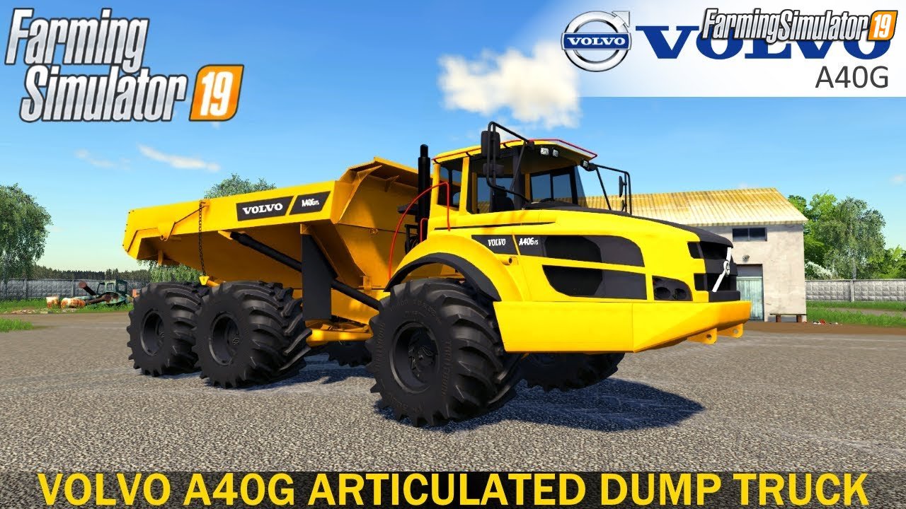 Volvo A40G Articulated Dump Truck - Farming Simulator 19