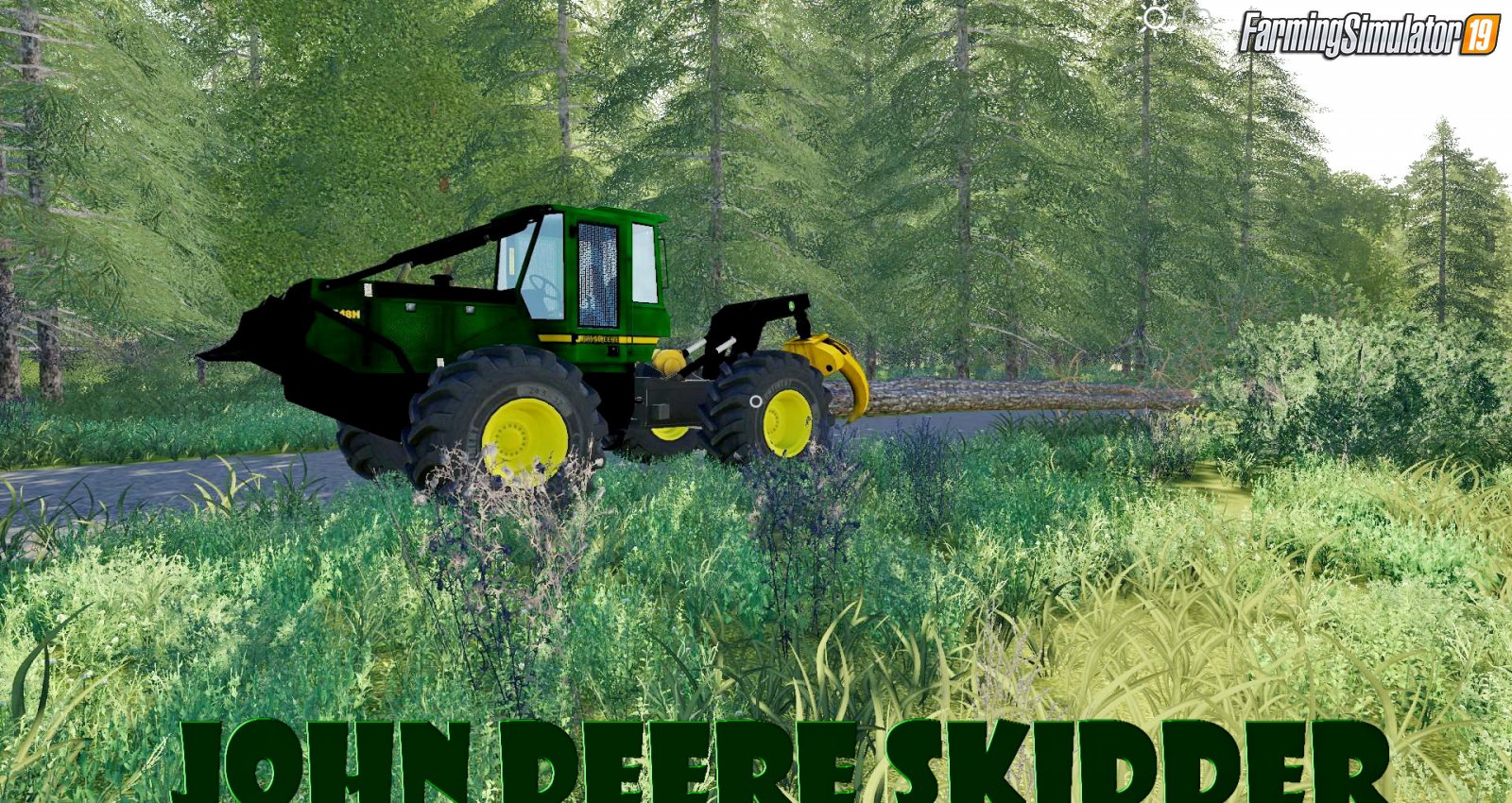 John Deere Skidder v1.1 for FS19