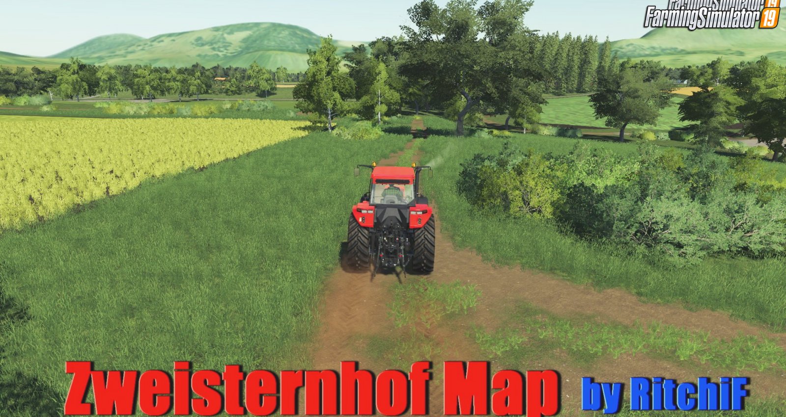 Zweisternhof Map v1.1 by RitchiF for FS19