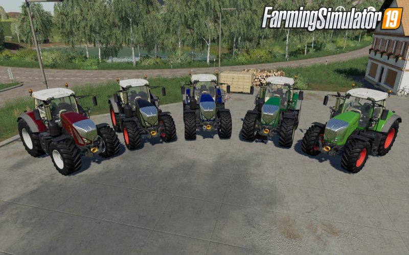 Tractor Fendt 900 S4 BeautyLine for FS19