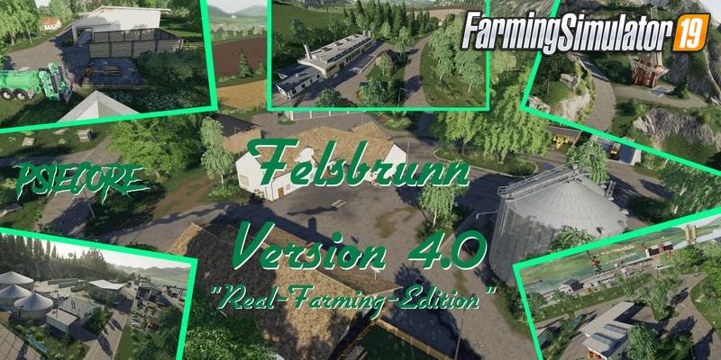 Felsbrunn Umbau Map - Multiplayer fahig v4.0 for FS19