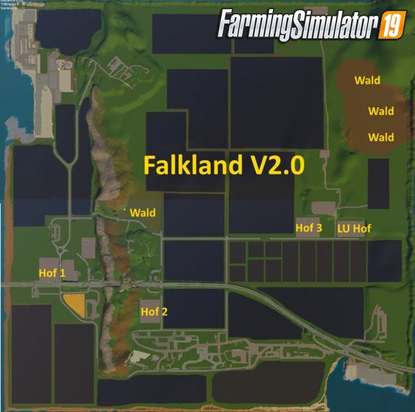 Falkland Map v2.0 for FS19