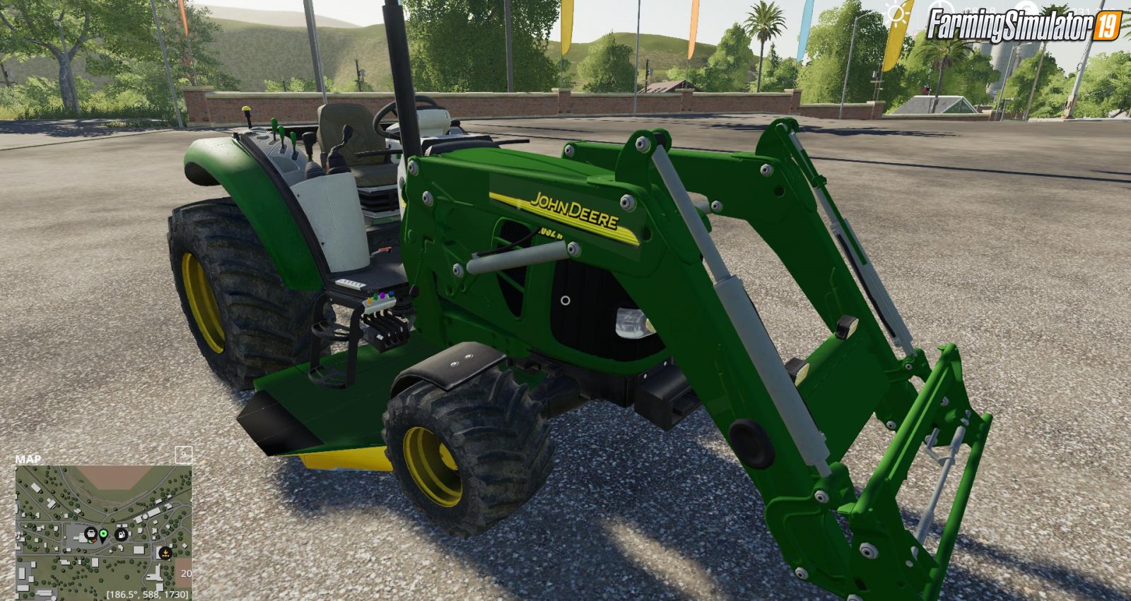 Tractor John Deere 2032R for FS19