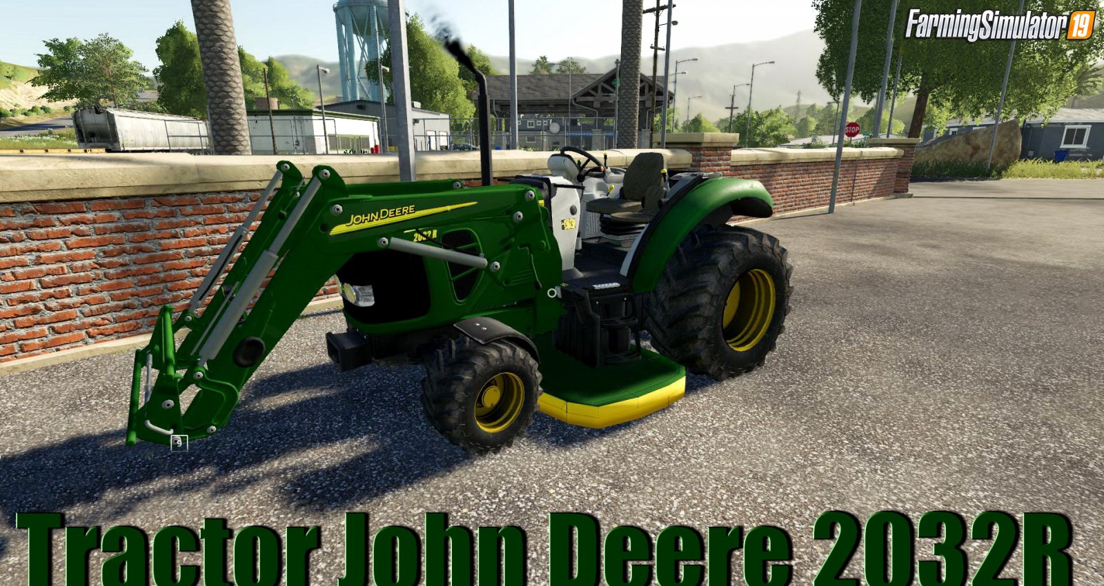 Tractor John Deere 2032R for FS19