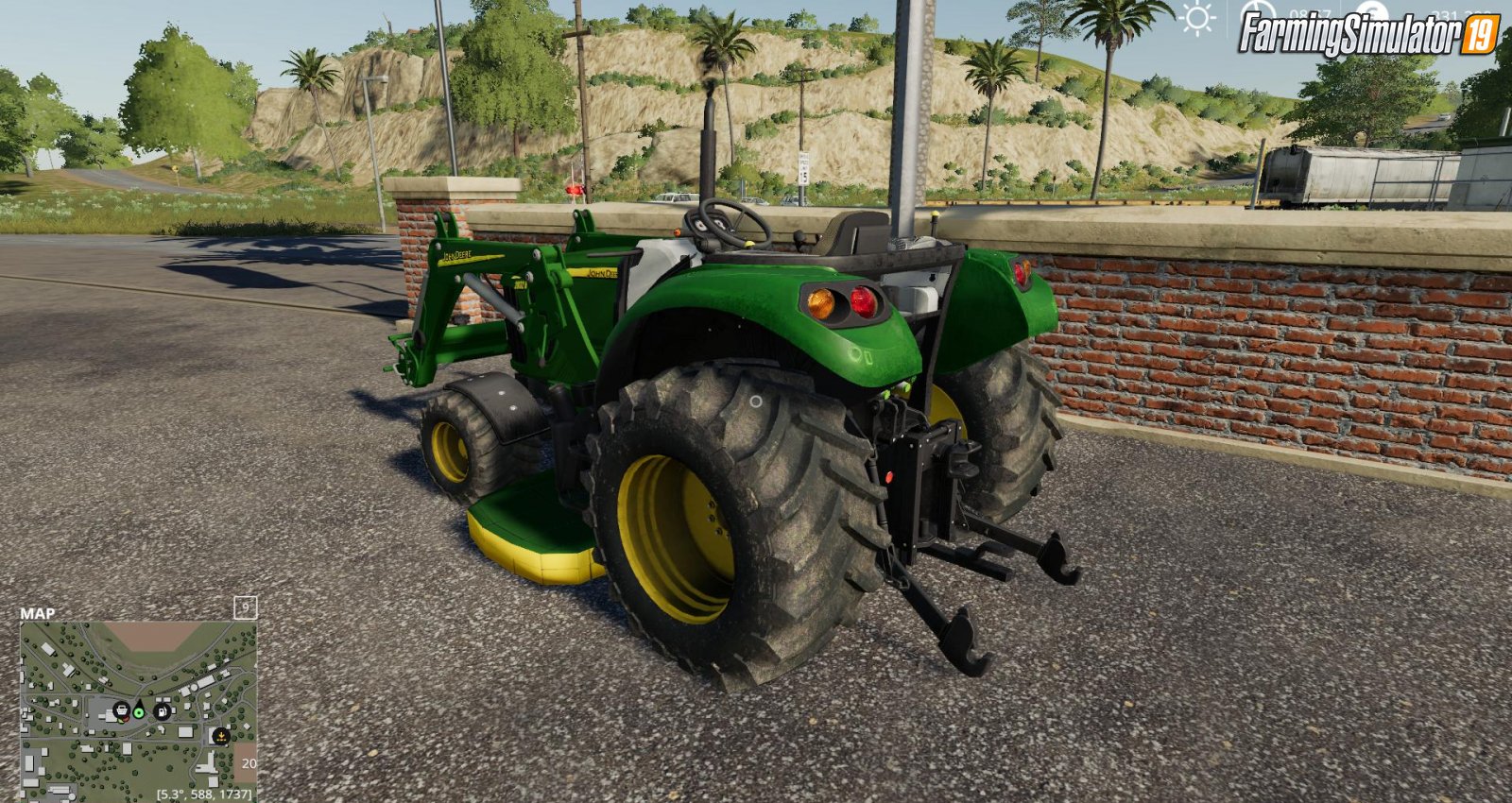 Tractor John Deere 2032R for FS19