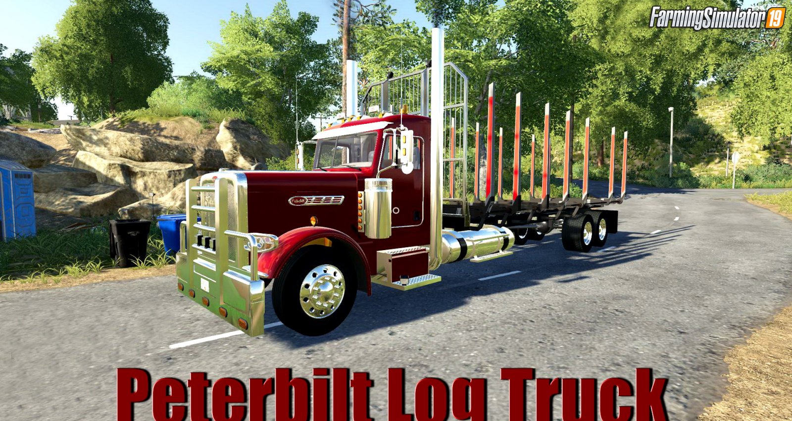 Peterbilt Log Truck for FS19